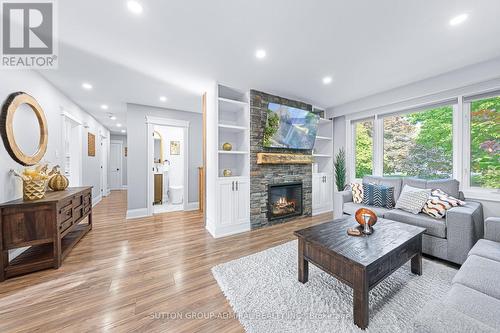 170 Patterson Road, Barrie, ON - Indoor Photo Showing Living Room With Fireplace