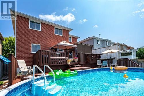 28 Black Willow Drive, Barrie, ON - Outdoor With Above Ground Pool With Exterior