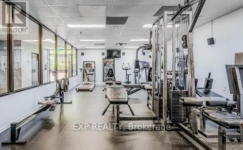 802 - 100 County Court Boulevard, Brampton, ON - Indoor Photo Showing Gym Room