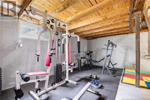 1309 Route 715, Lower Cambridge, NB - Indoor Photo Showing Gym Room