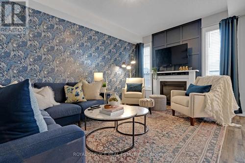 39 Goheen Street, Clarington (Newcastle), ON - Indoor Photo Showing Living Room With Fireplace