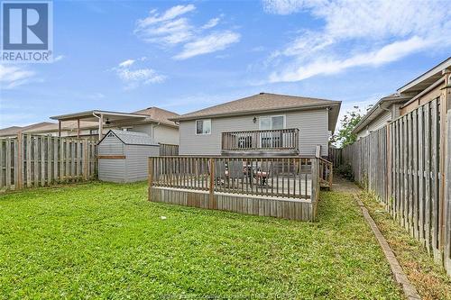 2420 Venetian Avenue, Windsor, ON - Outdoor With Deck Patio Veranda With Exterior