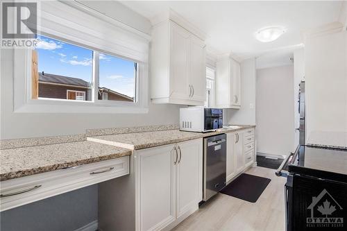 Bright kitchen. Virtually decluttered. - 70 Boyd Street, Prescott And Russell, ON - Indoor Photo Showing Kitchen