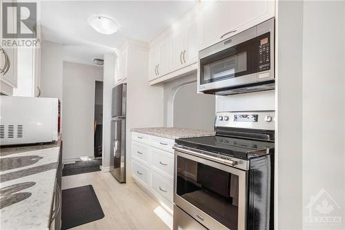 Bright kitchen. Virtually decluttered. - 70 Boyd Street, Prescott And Russell, ON - Indoor Photo Showing Kitchen