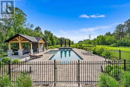 7510 County Rd 27, Essa, ON - Outdoor With In Ground Pool