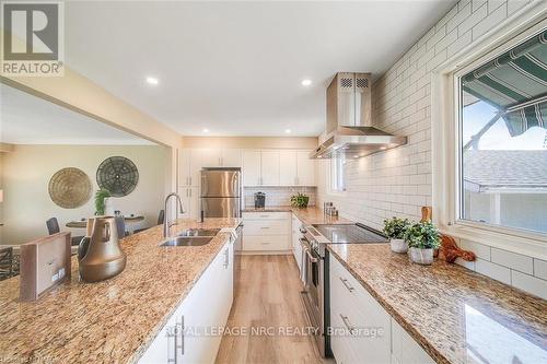 Main - 15 Royale Road, St. Catharines, ON - Indoor Photo Showing Kitchen With Double Sink With Upgraded Kitchen