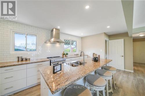 Main - 15 Royale Road, St. Catharines, ON - Indoor Photo Showing Kitchen With Double Sink With Upgraded Kitchen