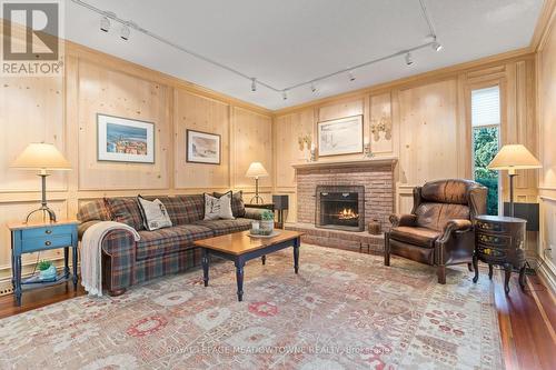 3 Meagan Drive, Halton Hills, ON - Indoor Photo Showing Living Room With Fireplace