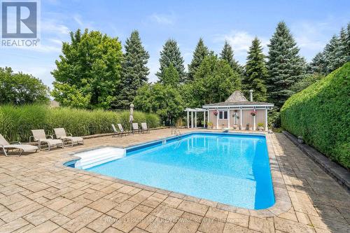 3 Meagan Drive, Halton Hills, ON - Outdoor With In Ground Pool With Backyard