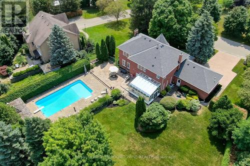 3 Meagan Drive, Halton Hills, ON - Outdoor With In Ground Pool With View