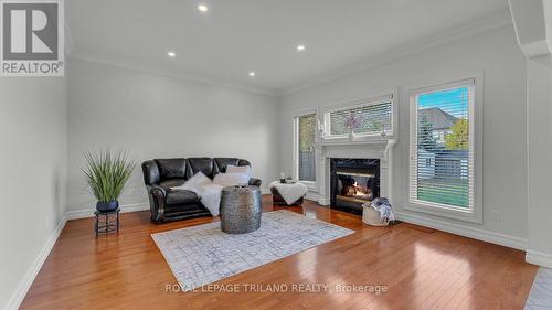 328 Plane Tree Drive, London, ON - Indoor Photo Showing Living Room With Fireplace