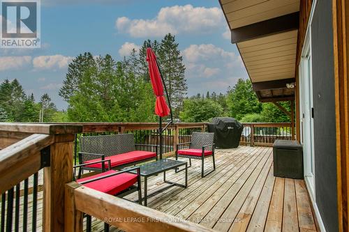 1533 Gill Road, Springwater, ON - Outdoor With Deck Patio Veranda With Exterior