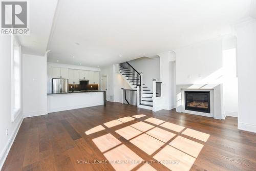 51 - 30 Lunar Crescent, Mississauga, ON - Indoor Photo Showing Living Room With Fireplace