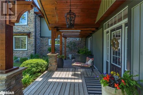 1889 Melrose Road, Marysville, ON - Outdoor With Deck Patio Veranda With Exterior