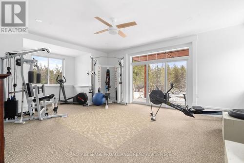 1889 Melrose Road, Tyendinaga, ON - Indoor Photo Showing Gym Room