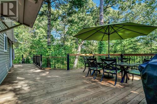 9941 Nipigon Street, Lambton Shores (Port Franks), ON - Outdoor With Deck Patio Veranda With Exterior