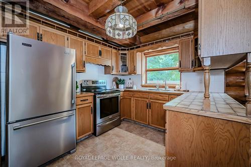 7191 Highway 6, Mapleton, ON - Indoor Photo Showing Kitchen With Double Sink