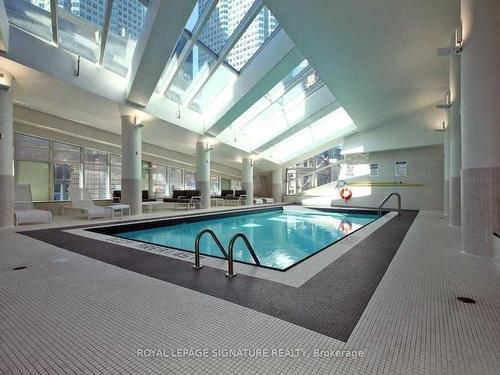 2102-8 The Esplanade, Toronto, ON - Indoor Photo Showing Other Room With In Ground Pool