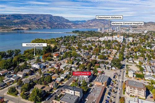 2653 Gore Street, Kelowna, BC - Outdoor With Body Of Water With View