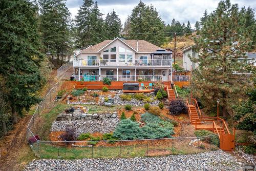 10546 Pinecrest Road, Vernon, BC - Outdoor With Deck Patio Veranda