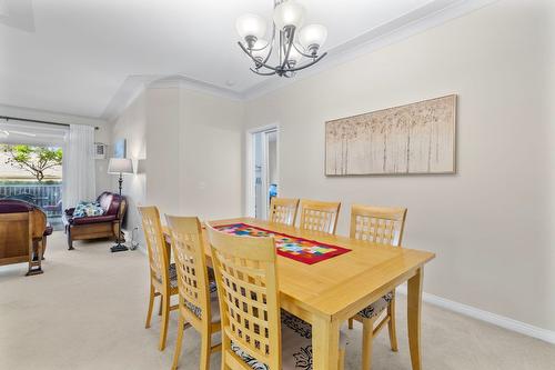 106-1964 Enterprise Way, Kelowna, BC - Indoor Photo Showing Dining Room