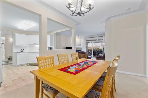 106-1964 Enterprise Way, Kelowna, BC - Indoor Photo Showing Dining Room