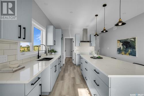 Lot 70 Meadowlark Drive, Blucher Rm No. 343, SK - Indoor Photo Showing Kitchen With Double Sink With Upgraded Kitchen