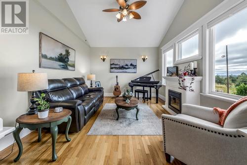 148B Old Petty Harbour Road, St. John'S, NL - Indoor Photo Showing Living Room With Fireplace