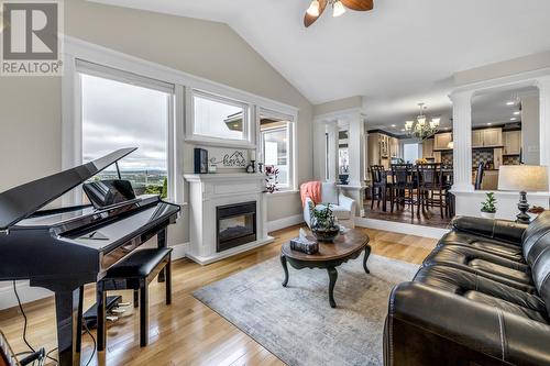 148B Old Petty Harbour Road, St. John'S, NL - Indoor Photo Showing Living Room With Fireplace