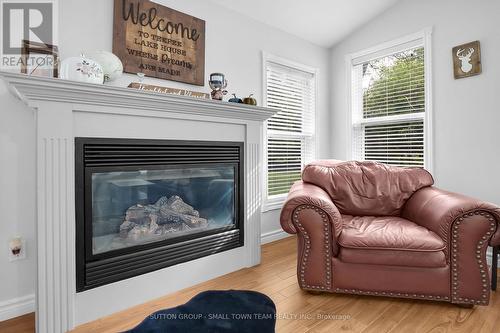 71236 Sandra Street, Bluewater (Hay Twp), ON - Indoor Photo Showing Living Room With Fireplace