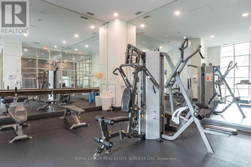 808 - 125 Western Battery Road, Toronto, ON - Indoor Photo Showing Gym Room