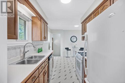 47 Endfield Avenue, Hamilton, ON - Indoor Photo Showing Kitchen With Double Sink