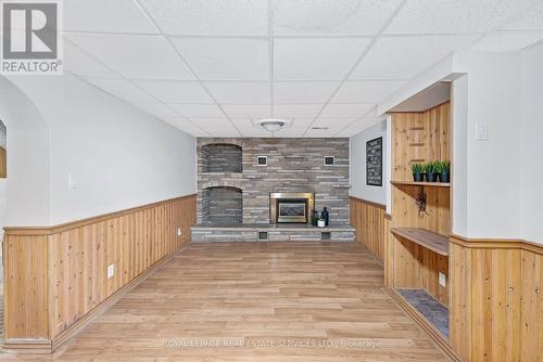 47 Endfield Avenue, Hamilton, ON - Indoor Photo Showing Other Room With Fireplace