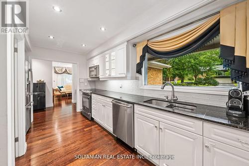 32 Larabee Crescent, Toronto, ON - Indoor Photo Showing Kitchen With Double Sink