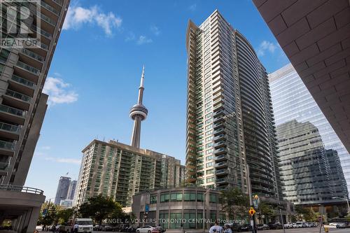 1003 - 30 Grand Trunk Court, Toronto, ON - Outdoor With Balcony With Facade