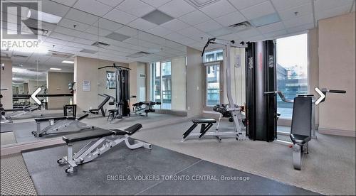 1003 - 30 Grand Trunk Court, Toronto, ON - Indoor Photo Showing Gym Room