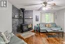 1005 Road 3300, Gravenhurst, ON  - Indoor Photo Showing Living Room With Fireplace 