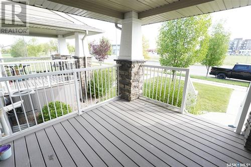 4562 Harbour Landing Drive, Regina, SK - Outdoor With Deck Patio Veranda With Exterior