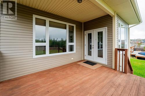 18 Earlston Avenue, Conception Bay South, NL - Outdoor With Deck Patio Veranda With Exterior