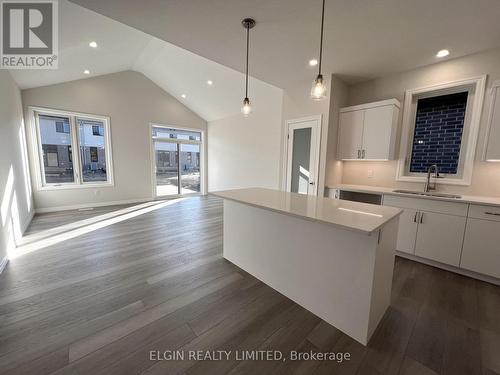 40 Dunning Way, St. Thomas, ON - Indoor Photo Showing Kitchen With Upgraded Kitchen