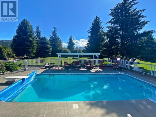 340 Oriole Way, Barriere, BC - Outdoor With In Ground Pool With Backyard