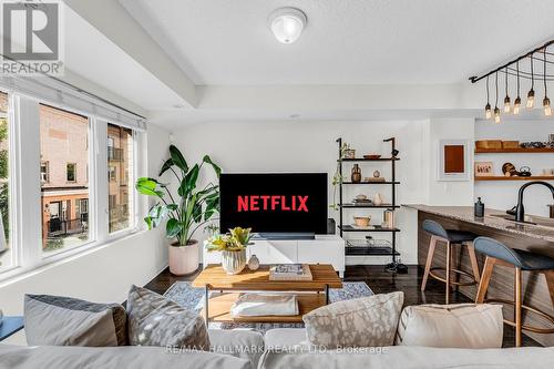 210 - 16 Foundry Avenue, Toronto, ON - Indoor Photo Showing Living Room