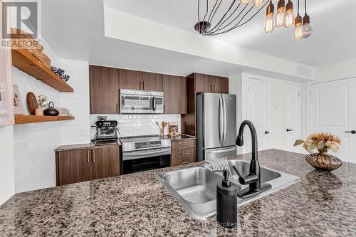 210 - 16 Foundry Avenue, Toronto, ON - Indoor Photo Showing Kitchen With Double Sink With Upgraded Kitchen