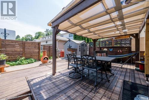 76 John Street, Halton Hills, ON - Outdoor With Deck Patio Veranda