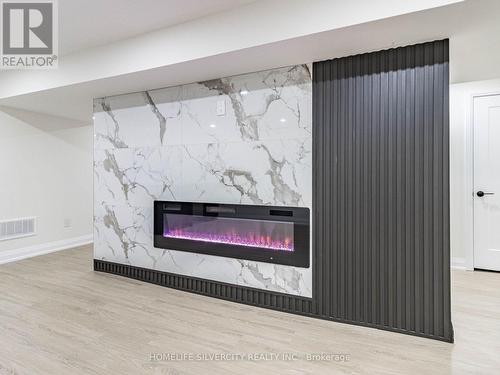 47 Alderney Avenue, Hamilton, ON - Indoor Photo Showing Living Room With Fireplace