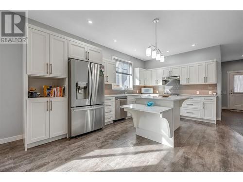 12007 Sinclair Road, Summerland, BC - Indoor Photo Showing Kitchen With Stainless Steel Kitchen With Upgraded Kitchen