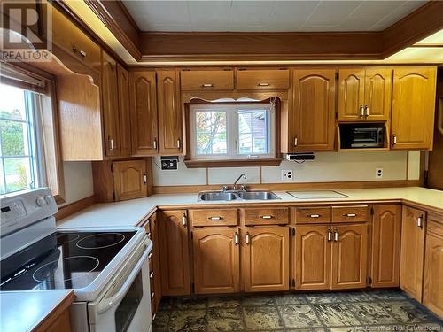 1722 West River Road, Dsl De Grand-Sault/Falls, NB - Indoor Photo Showing Kitchen With Double Sink