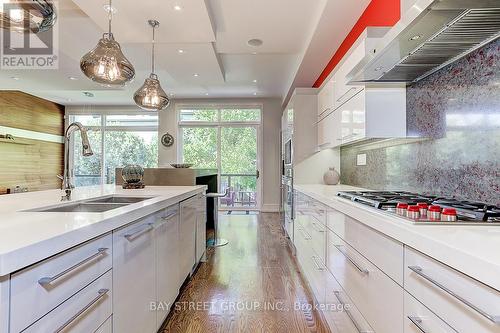 22 Carmichael Avenue, Toronto, ON - Indoor Photo Showing Kitchen With Double Sink