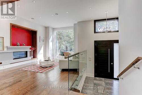 22 Carmichael Avenue, Toronto, ON - Indoor With Fireplace