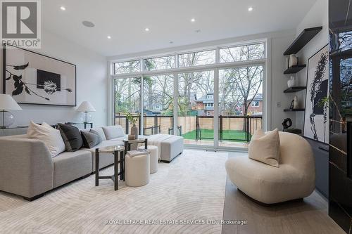 241B Evelyn Avenue, Toronto, ON - Indoor Photo Showing Living Room